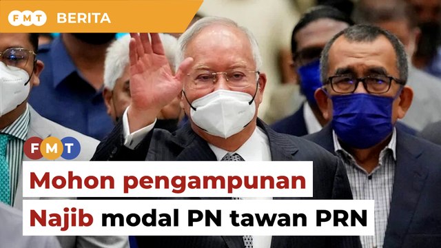 Mohon pengampunan Najib modal PN tawan PRN, kata penganalisis