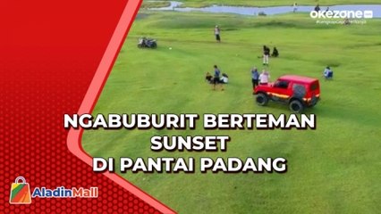 Menikmati Sunset di Pantai Padang Savana Lumajang, Sembari Menunggu Buka Puasa