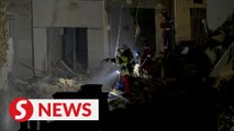 Buildings collapse in France, eight feared trapped