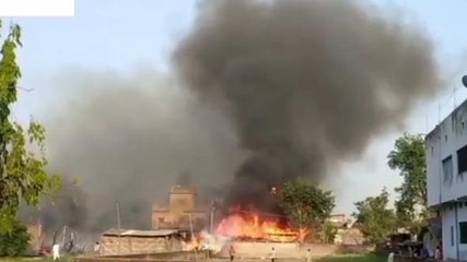 समस्तीपुर: वारिसनगर में आग ने मचाई तबाही, 6 घर जलकर राख, मची अफरा तफरी