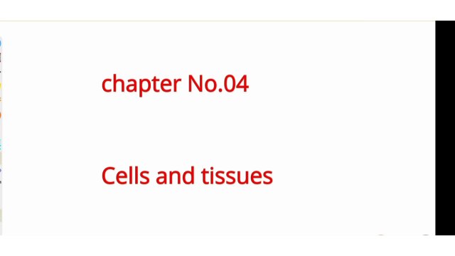Biology Mcqs class 9th, Chapter No.04 Cell and Tissues.