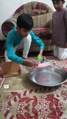 Air propeller water boat
