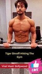 Tiger Shroff Hitting The Gym