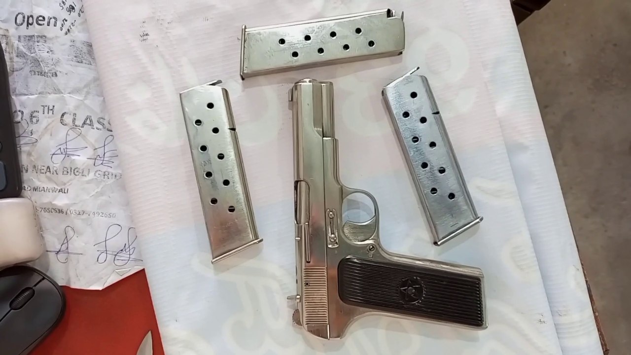 tt30 30bore pistol  review and test fire