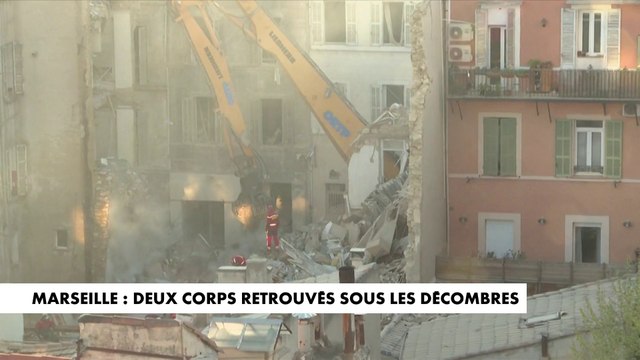 Marseille : deux corps retrouvés sous les décombres
