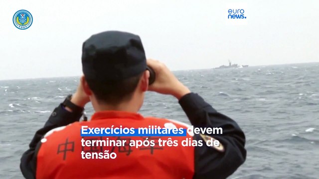 Caças descolam de base aérea de Taiwan em resposta a manobras chinesas
