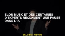 Elon Musk et des centaines d’experts réclament une pause dans l’IA