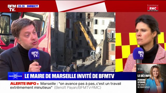 Benoît Payan, maire de Marseille: Probablement, les premières personnes [évacuées] pourront réintégrer d'ici demain leurs appartements