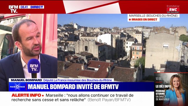 Manuel Bompard, député LFI des Bouches-du-Rhône: Marseille fait bloc, Marseille fait face