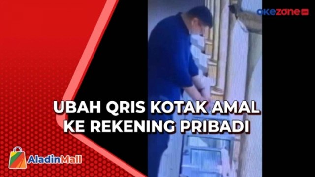 Viral, Pria Ini Ganti QRIS Kotak Amal Masjid ke Rekening Pribadi