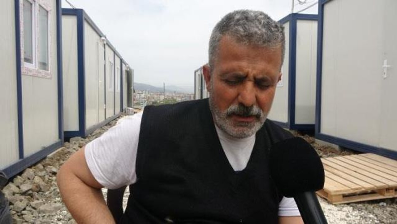 "Eşimin yarısını 3 gün sonra buldum" diyen depremzede her şeyi 18 gün sonra hatırladı