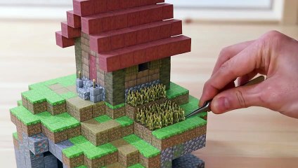 Magnetic Papercraft-Mini House Building paper