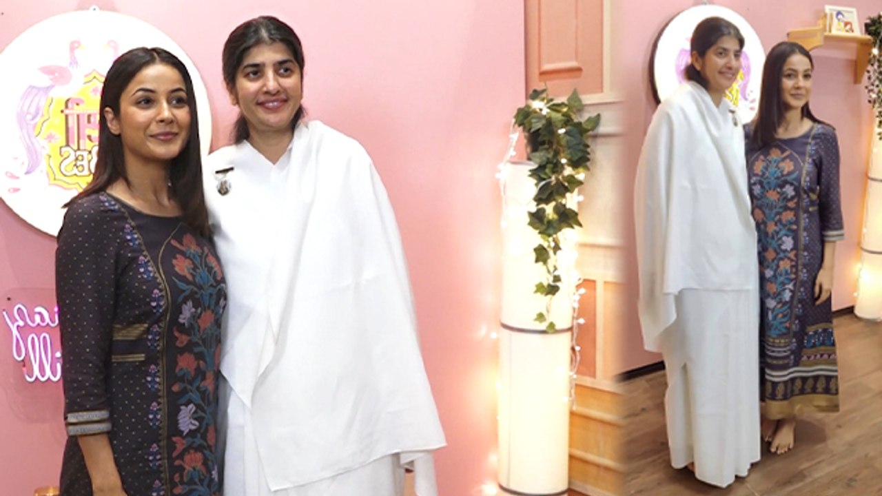 Shehnaaz Gill Desi Vibes Show में Brahma Kumari...
