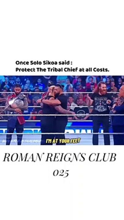Solo sikoa said protect Roman Reigns at all costs