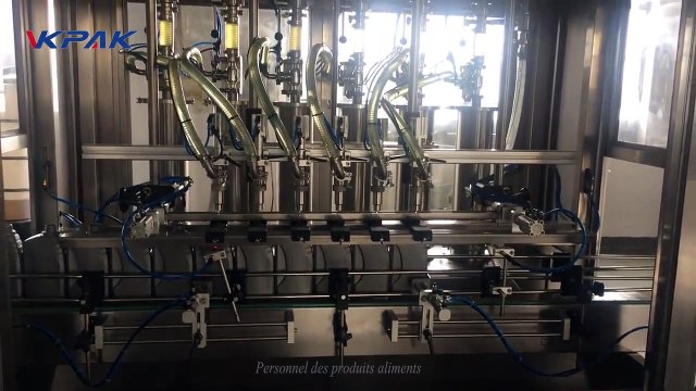 VKPAK L'huile moteur de haute précision 5L lubrifie la machine de remplissage de bouteilles