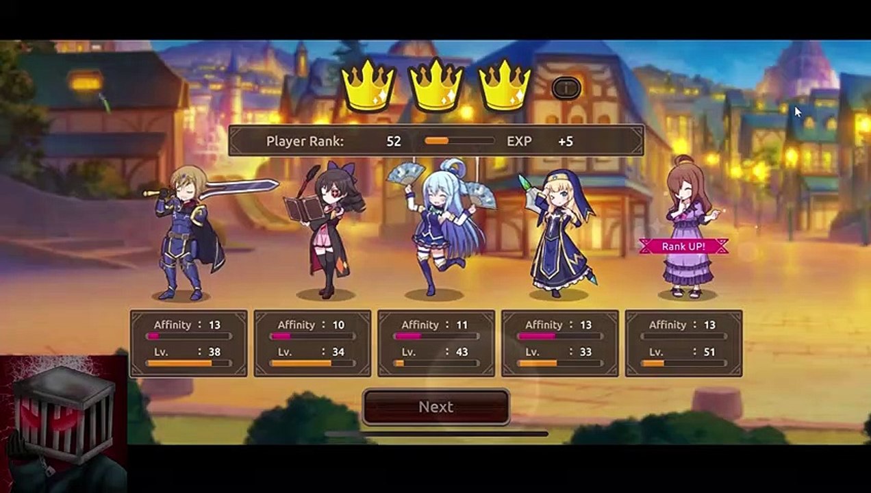 KonoSuba Fantastic Days - Goddess in the Corrupt Hot Springs event