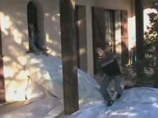 Shining suédé (redrum + hache)