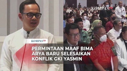Permintaan Maaf Bima Arya Karena Baru Selesaikan Konflik GKI Yasmin