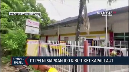 PT Pelni Siapkan 100 Ribu Tiket Kapal Laut