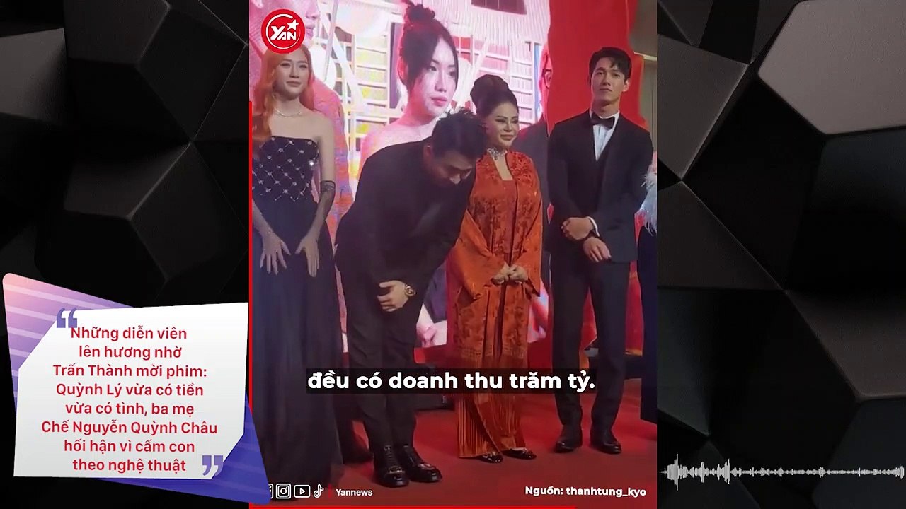 Dàn diễn viên lên hương nhờ đóng phim cho Trấn Thành: Chế Nguyễn Quỳnh Châu khiến bố hối hận