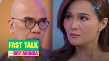 Fast Talk with Boy Abunda: Gladys Reyes, totohanan daw ang sakitan sa mga palabas?! (Episode 54)