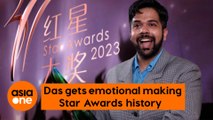 Star Awards 2023: Emotional Das DD on winning his first award Best Rising Star