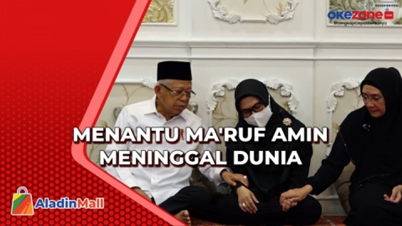 Wapres Ma'ruf Amin Takziah ke Rumah Duka Sang Menantu Muhammad Rapsel Ali  di Makassar