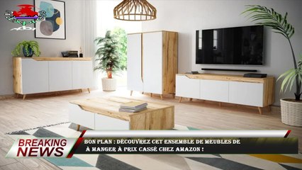 Bon plan : découvrez cet ensemble de meubles de  à manger à prix cassé chez Amazon !