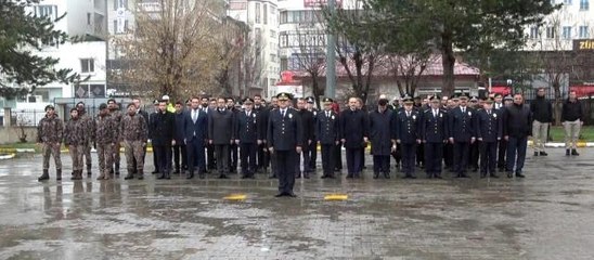 Muş'ta Türk Polis Teşkilatı'nın 178'inci kuruluş yıl dönümü