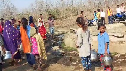 सिवनी:गांव का नाम सूखा,हालात भी सूखे जैसे भीषण पेयजल संकट
