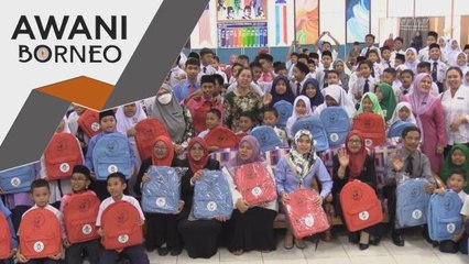 Pelajar asnaf, anak yatim dan golongan B40 terima beg sekolah