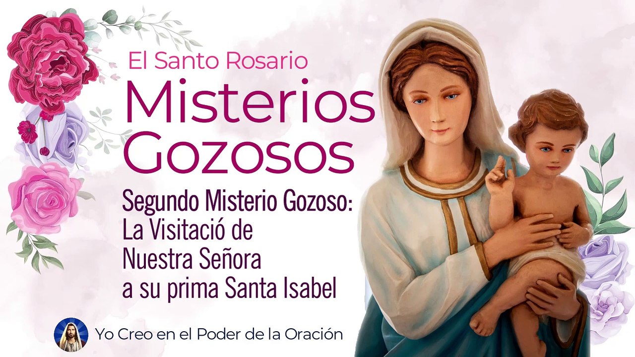 Santo Rosario corto hoy lunes 10 de abril de 2023