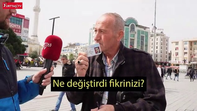 AKP üye kartını gösterip İnadına Kılıçdaroğlu'na vereceğim dedi