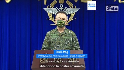 La Cina: "Le esercitazioni a Taiwan sono concluse"