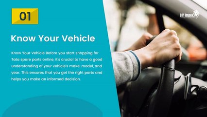 Tata Spare Parts Online