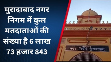 मुरादाबाद: पूरे जनपद में नगर निकायों के मतदाताओं की कुल कितनी है संख्या जानिए इस खबर में
