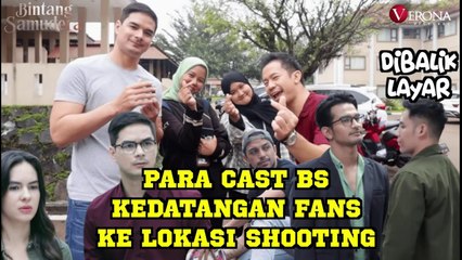 STEFFI, ALFIAN & FRANS TEMUI FANS DI LOKASI SHOOTING, KIRA KIRA BAGAIMAN YA KESERUANNYA