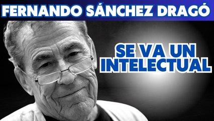 FERNANDO SÁNCHEZ DRAGÓ: "Me critican por darme un premio, pero aquí está mi legado"