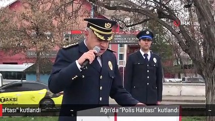Ağrı'da "Polis Haftası" kutlandı