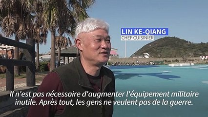 "Les gens ne veulent pas la guerre" : la vie sur les îles taïwanaises à portée