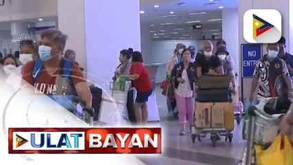 Mga pasahero pabalik ng NCR, dagsa na sa NAIA