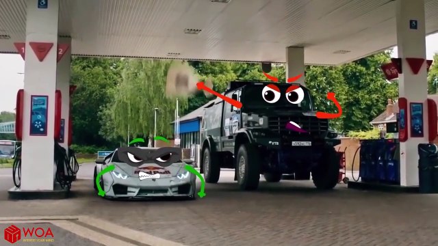 Epic Funny Car Drive Police Chase UNSTOPPABLE - Funny Animated Short Film