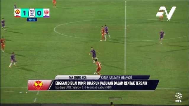 Selangor lebar rekod kemenangan ketiga berturut-turut