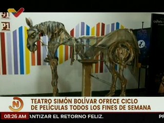 Teatro Simón Bolívar ofrece diversidad de películas de viernes a domingo para los caraqueños