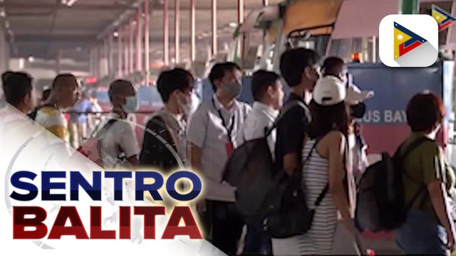Ilang biyahero sa PITX, minabuting umuwi nang maaga para hindi sumabay sa dagsa ng mga pasahero; dagsa ng mga biyahero sa PITX, inaasahan
