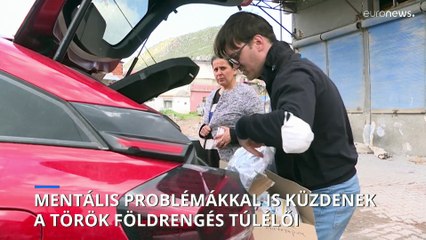 Poszttraumás stresszel küzdenek a törökországi földrengés túlélői