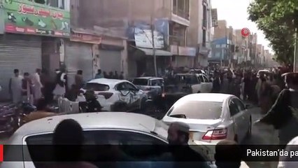 Pakistan'da pazarda patlama: 4 ölü, 11 yaralı