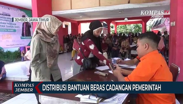 Pemkab Jember Distribusikan Bantuan Beras Cadangan Pemerintah Pusat