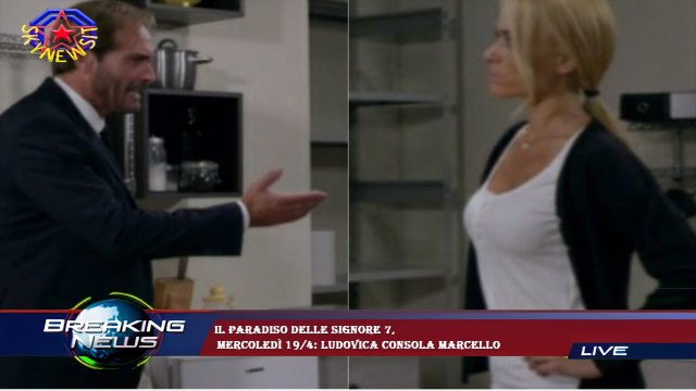 Il Paradiso delle signore 7, mercoledì 19/4: Ludovica consola Marcello