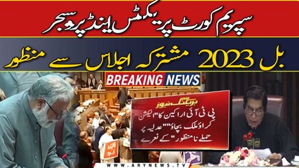 NA approves SC Practice and Procedure Bill 2023 again